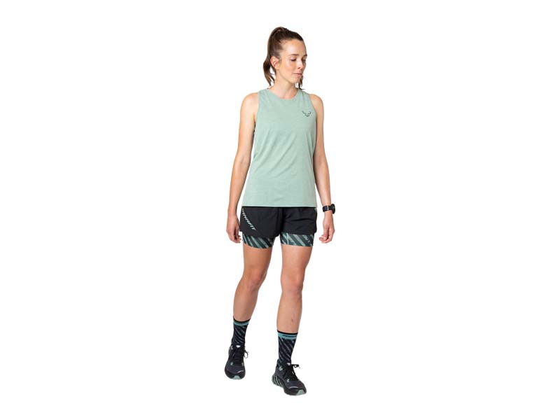 Trail 2 in 1 Shorts W - Black
