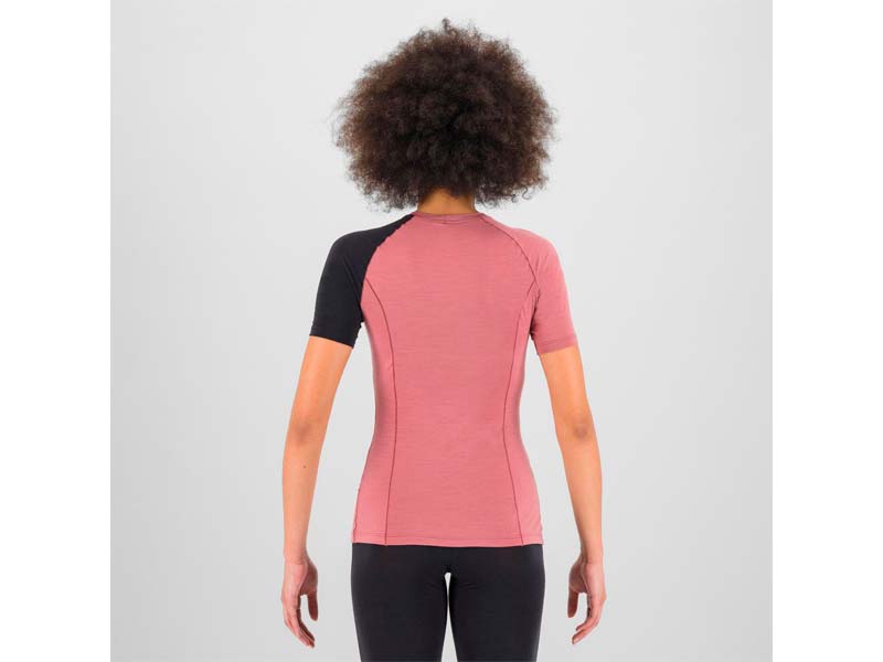 Dinamico Merino 130 T-Shirt W - Rosa