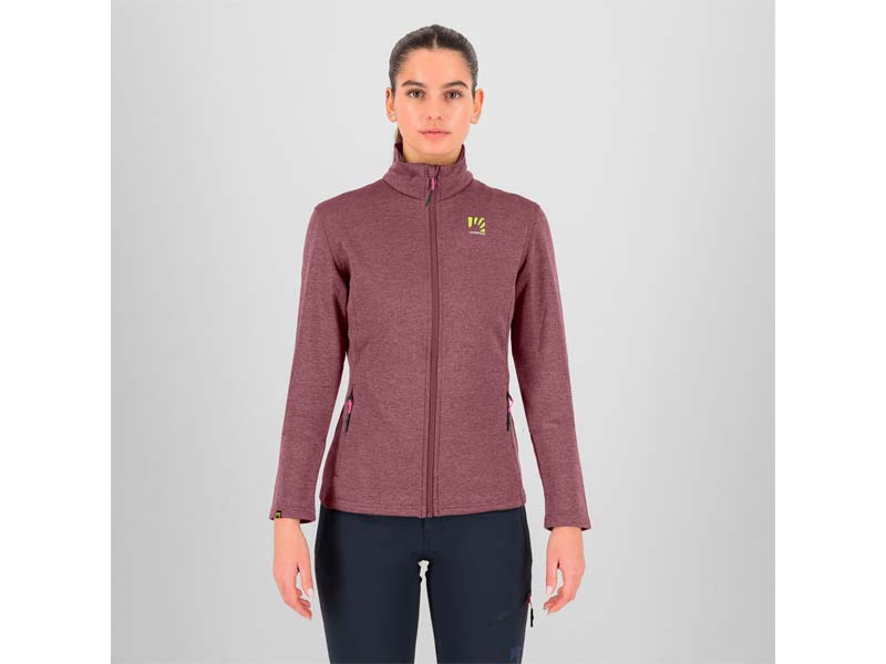 Pizzocco Full Zip Fleece W - Rosa