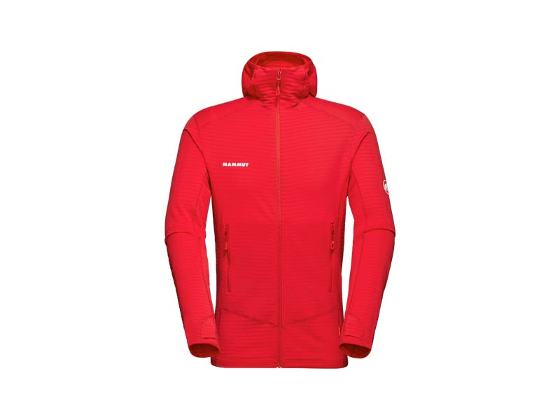 Taiss Light ML Hooded Jacket - Red