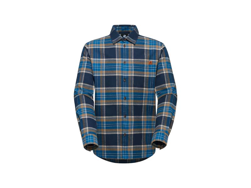 Trovat Longsleeve Shirt - Marine-Deep Ice