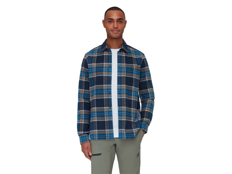 Trovat Longsleeve Shirt - Marine-Deep Ice