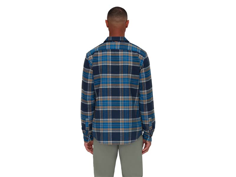 Trovat Longsleeve Shirt - Marine-Deep Ice